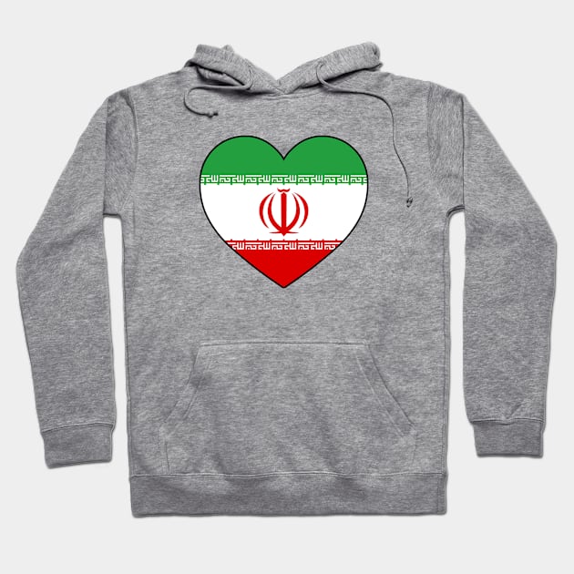 Heart - Iran Hoodie by Tridaak